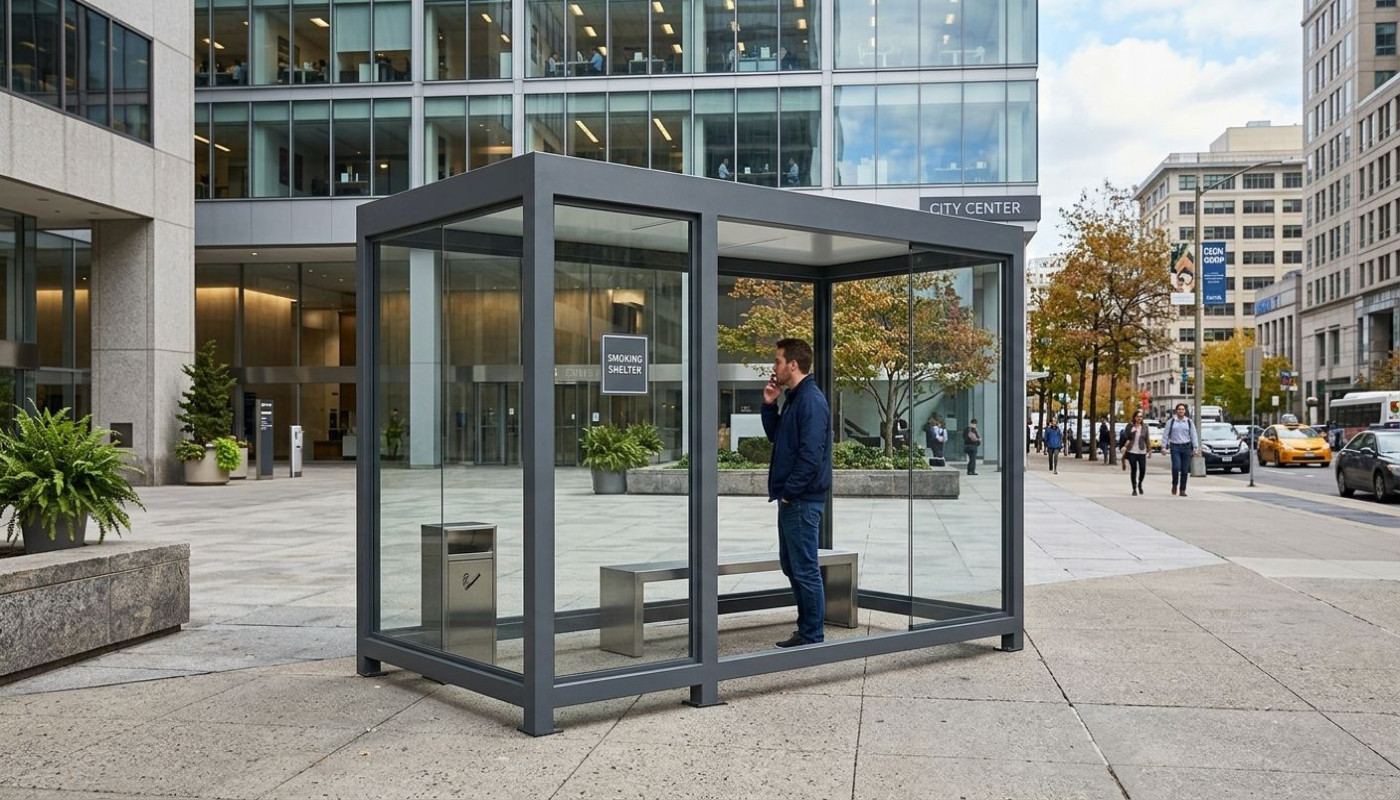 Comment choisir des abris métalliques pour fumeurs adaptés à vos besoins ?
